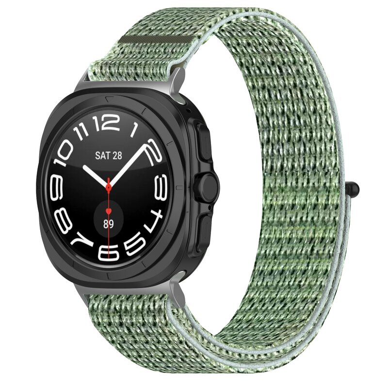 Watch Band Manufacturer - 47mm Nylon Braid Strap for Samsung Galaxy Watch Ultra