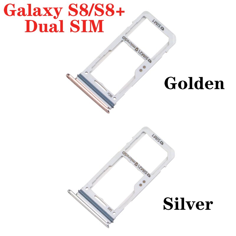 Sim Card Tray Supplier - Single Dual Tray Slot for Samsung Galaxy S8