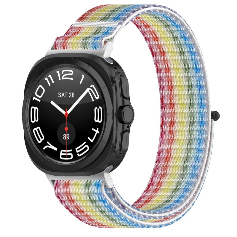 Watch Band Manufacturer - 47mm Nylon Braid Strap for Samsung Galaxy Watch Ultra