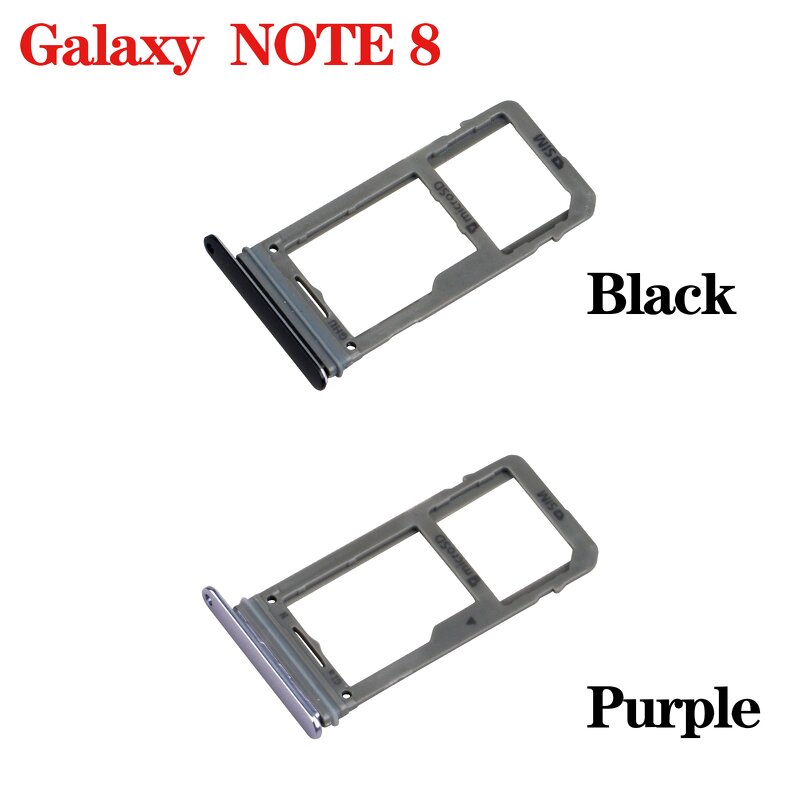 Sim Card Tray Factory - Single Dual Tray Slot for Samsung Galaxy Note 8