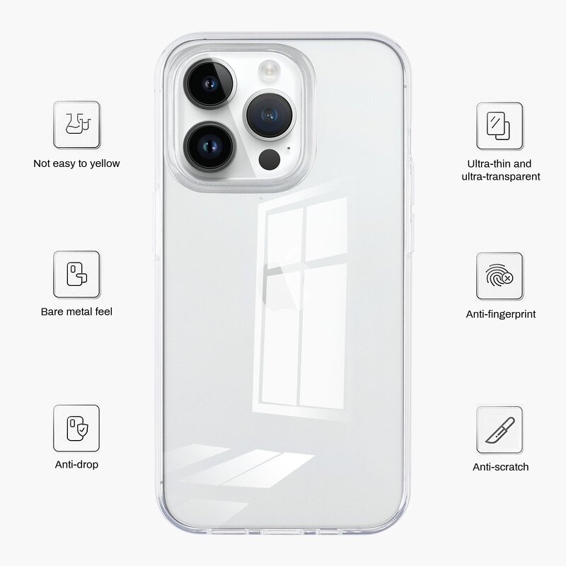 iPhone Case Manufacturer - Clear TPU Protective Case for iPhone 11 12 13 Series