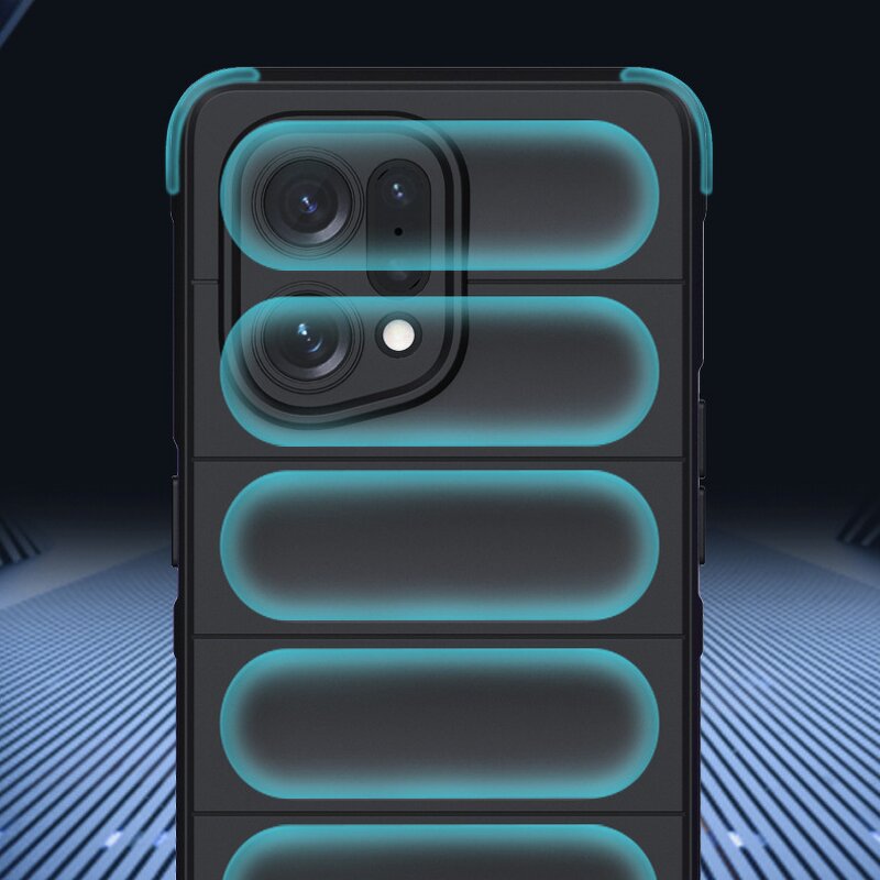 Phone Case Supplier - Flocking Lining Wireless Charging Case for OPPO Realme