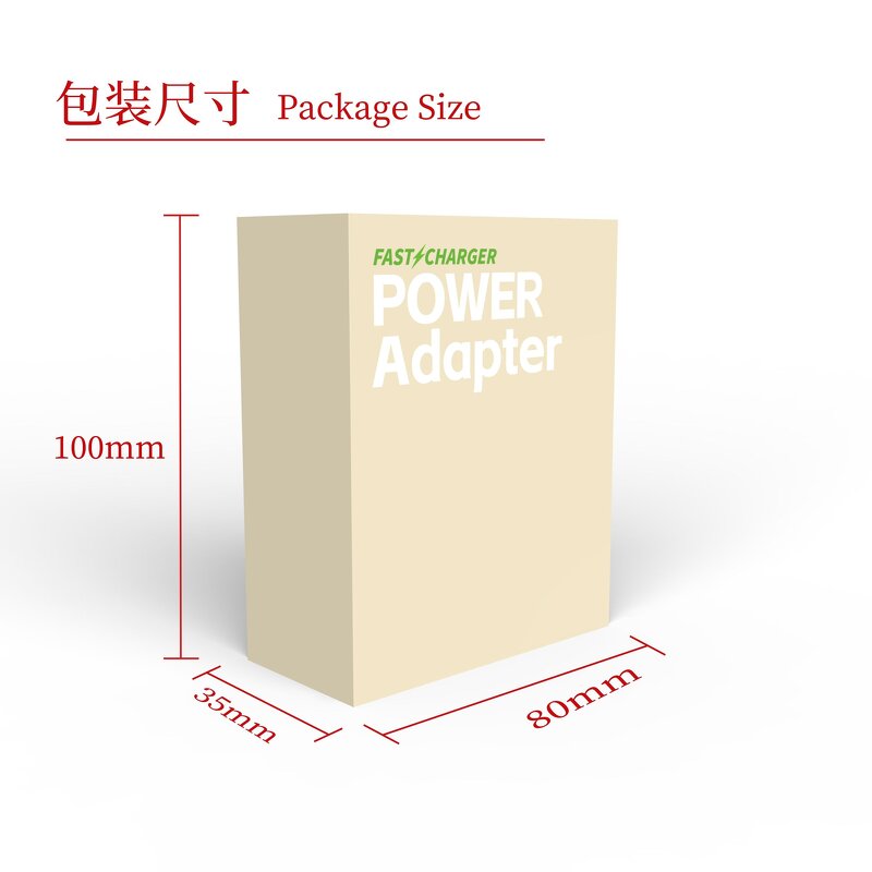 Charger Factory - 33W GaN Dual Port Foldable Fast Wall Charger
