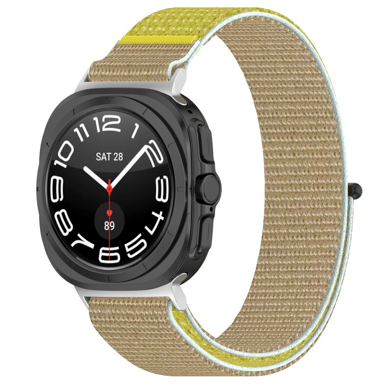 Watch Band Manufacturer - 47mm Nylon Braid Strap for Samsung Galaxy Watch Ultra