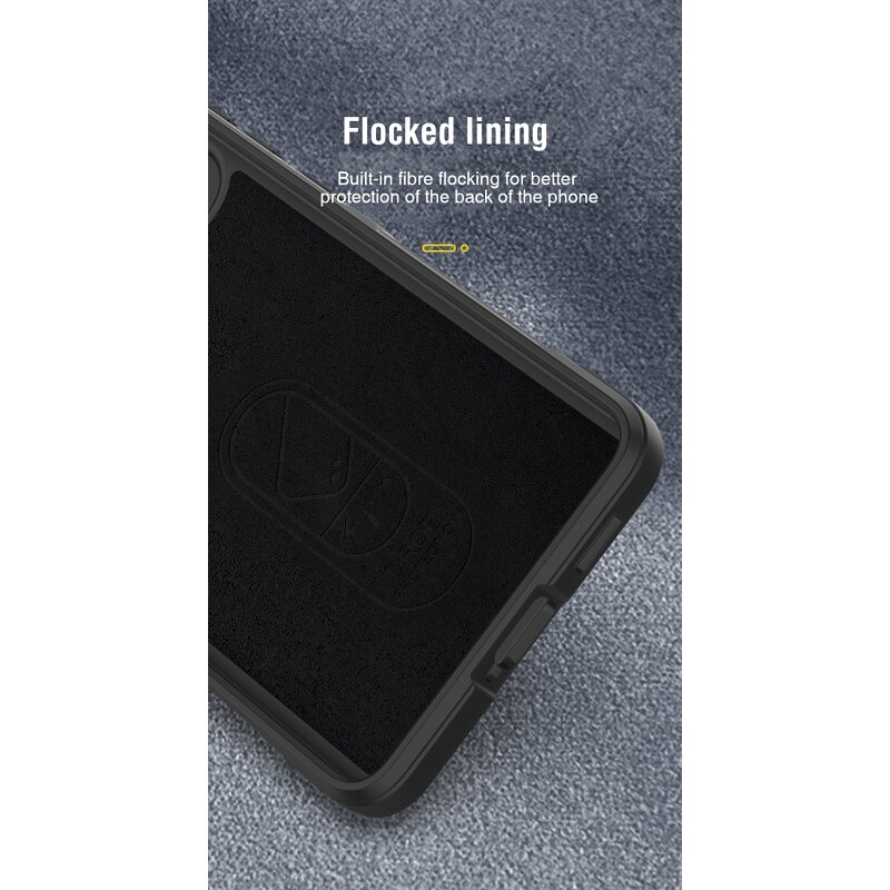 Phone Case Manufacturer - TPU Flocking Lining Case for Samsung A22 A32 A52 Series