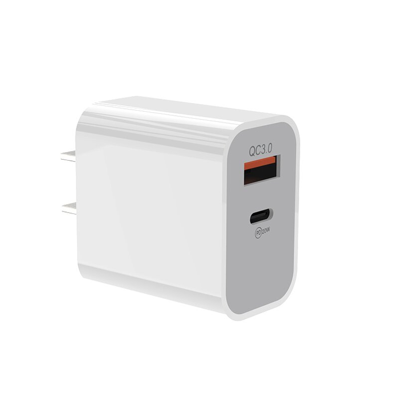Charger Manufacturer - 20W Dual Port QC3.0 PD Fast Wall Charger
