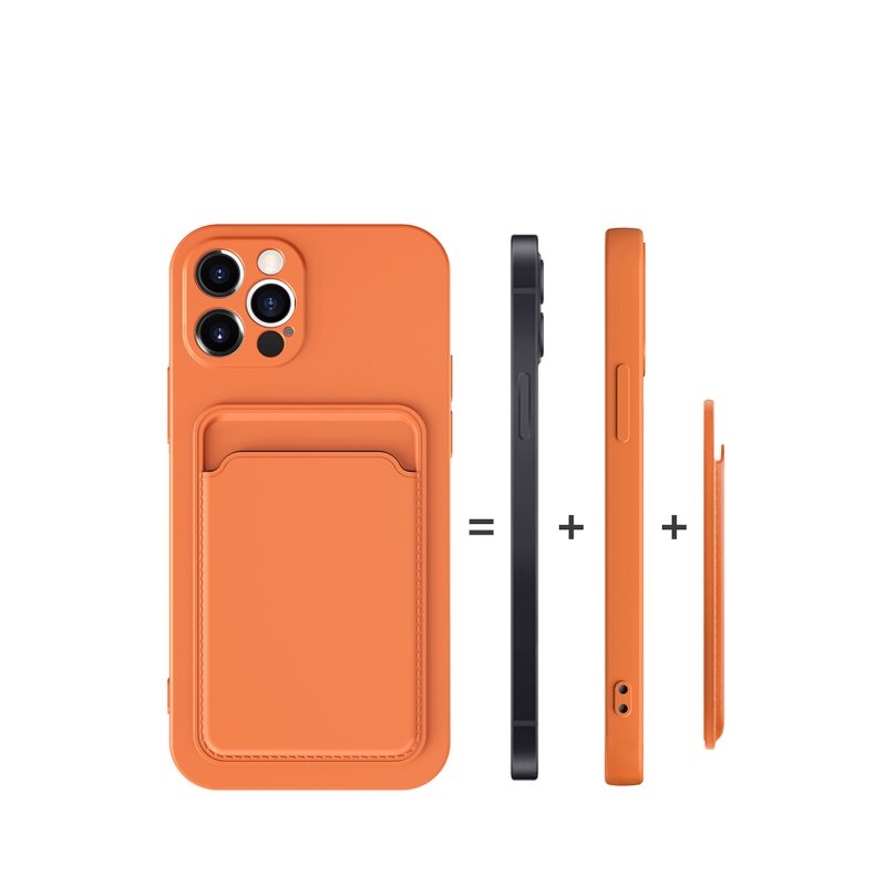 iPhone Case Factory - Wireless Charge Wallet Card Holder Case for iPhone