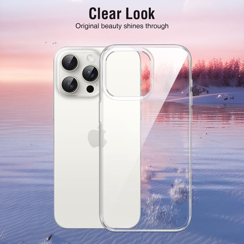 Phone Case Manufacturer - OEM Clear Soft TPU Case for iPhone 16