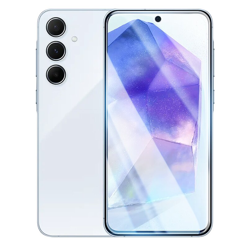 Screen Protector Factory - Flat Transparent Glass for Samsung A05s A15 A25