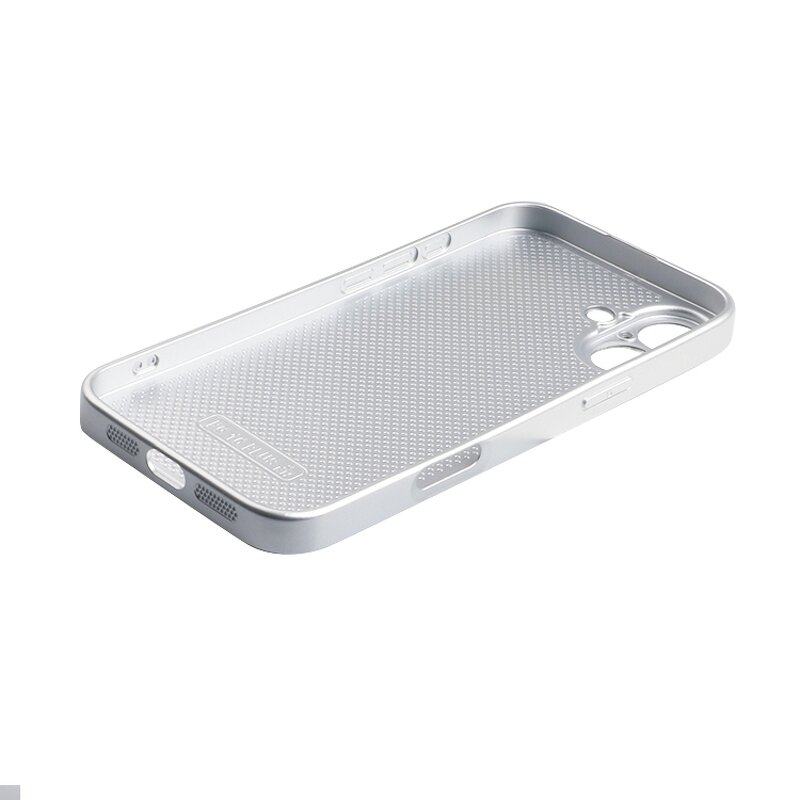 iPhone Case Manufacturer - OEM Silver Mirror Soft TPU Cover for iPhone 16