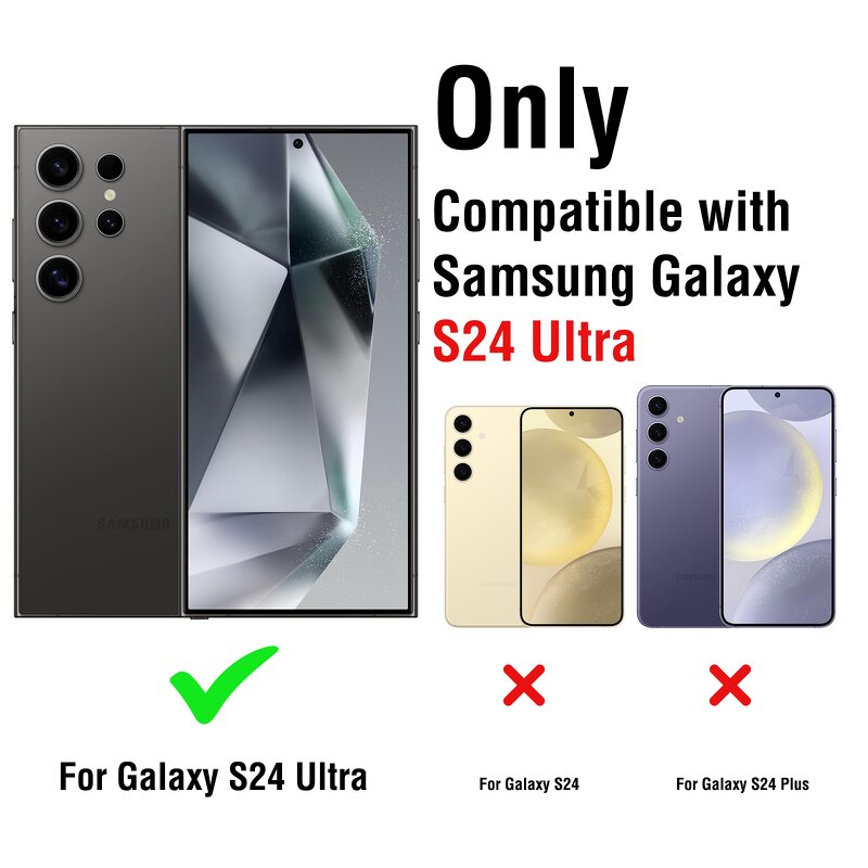 Phone Case Factory - 2.0mm Clear TPU Cover for Samsung S24 Series