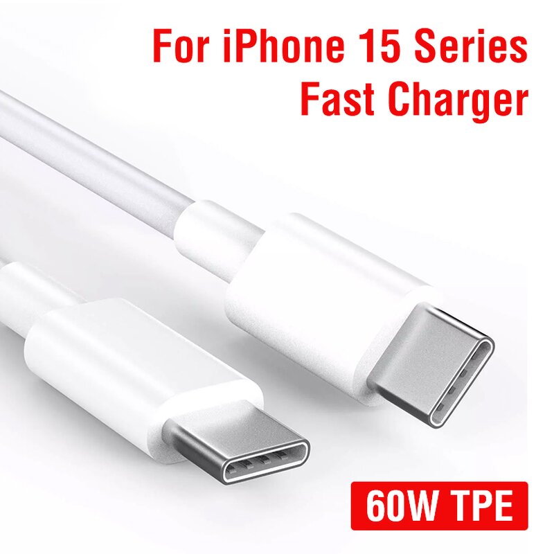 Type C Cable Manufacturer - OEM 60W Fast Charging for iPhone 15