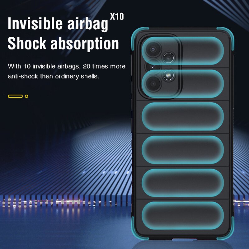 Phone Case Manufacturer - TPU Flocking Lining Case for Samsung A22 A32 A52 Series