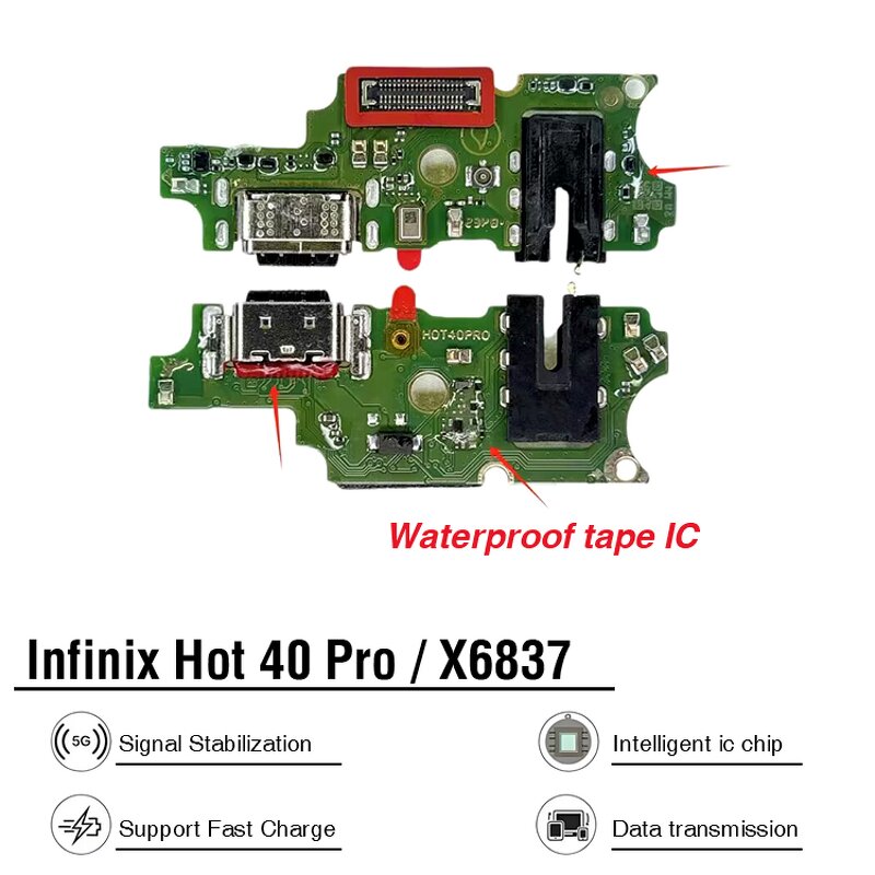 Charging Port Factory - OEM Flex Cable for Infinix Smart 7 HD