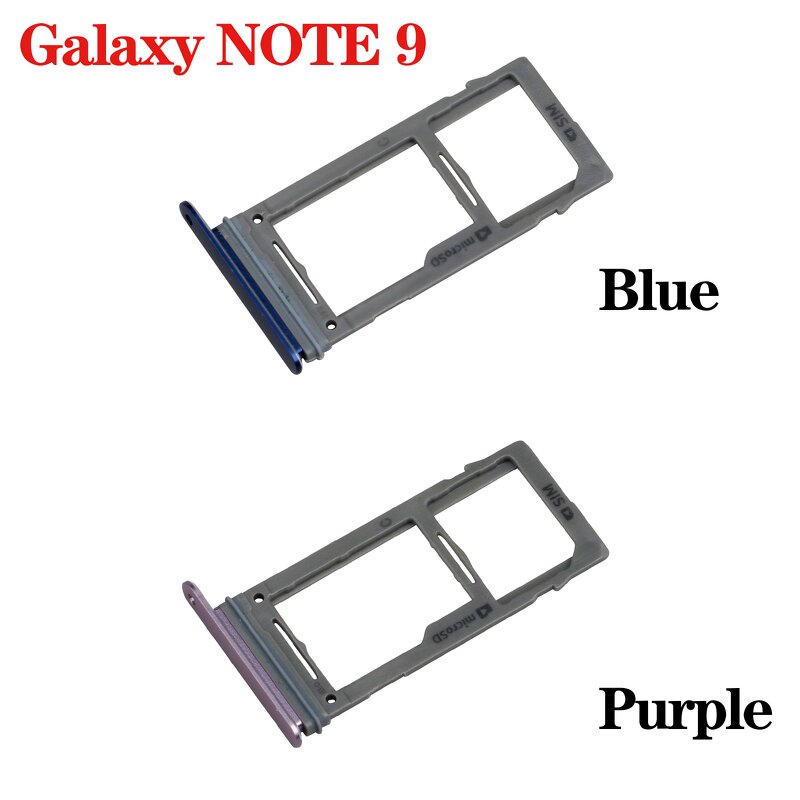 Sim Card Tray Manufacturer - Single Dual Tray Slot for Samsung Galaxy Note 9