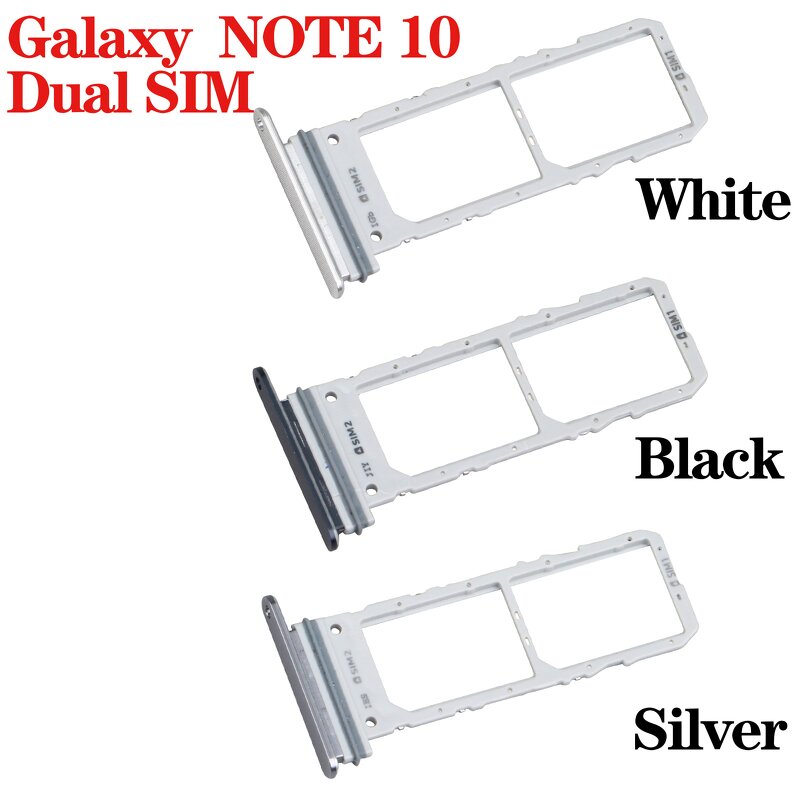 Sim Card Tray Supplier - Single Dual Tray Slot for Samsung Galaxy Note 10