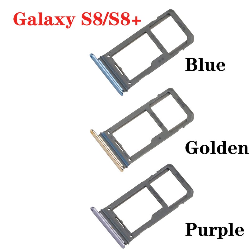 Sim Card Tray Supplier - Single Dual Tray Slot for Samsung Galaxy S8