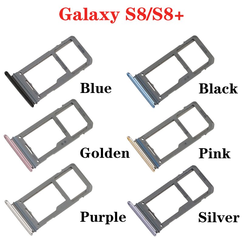 Sim Card Tray Supplier - Single Dual Tray Slot for Samsung Galaxy S8