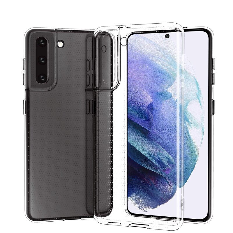 Phone Case Supplier - Clear TPU Shockproof Case for Samsung S20 S21 Series
