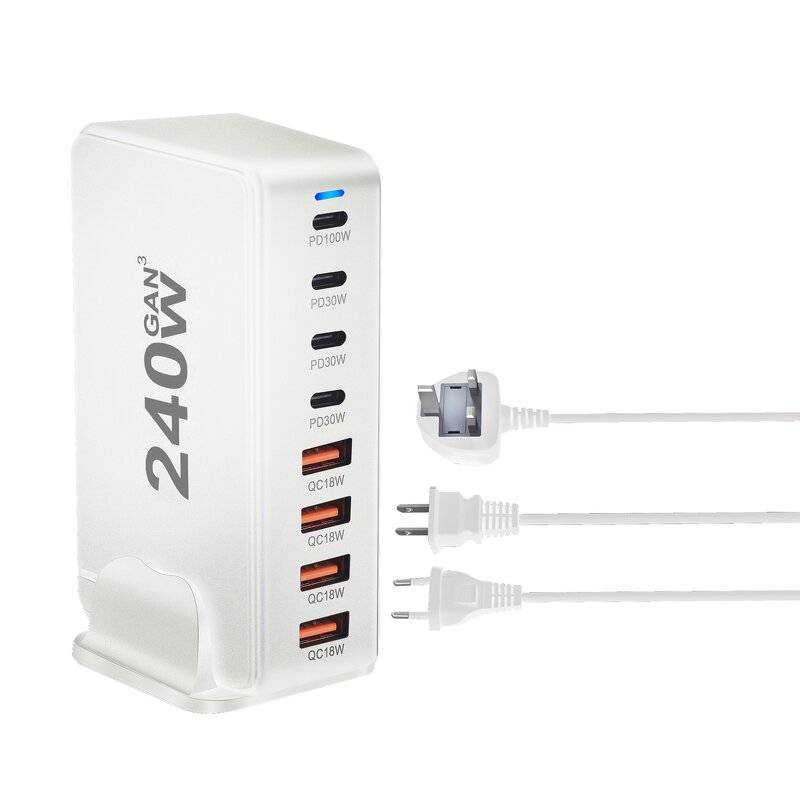 Charger Supplier - 240W GaN MultiPort High Power Fast Charging Adapter