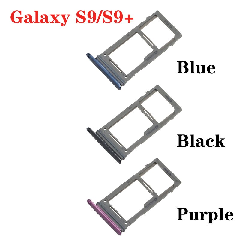 Sim Card Tray Factory - Single Dual Tray Slot for Samsung Galaxy S9