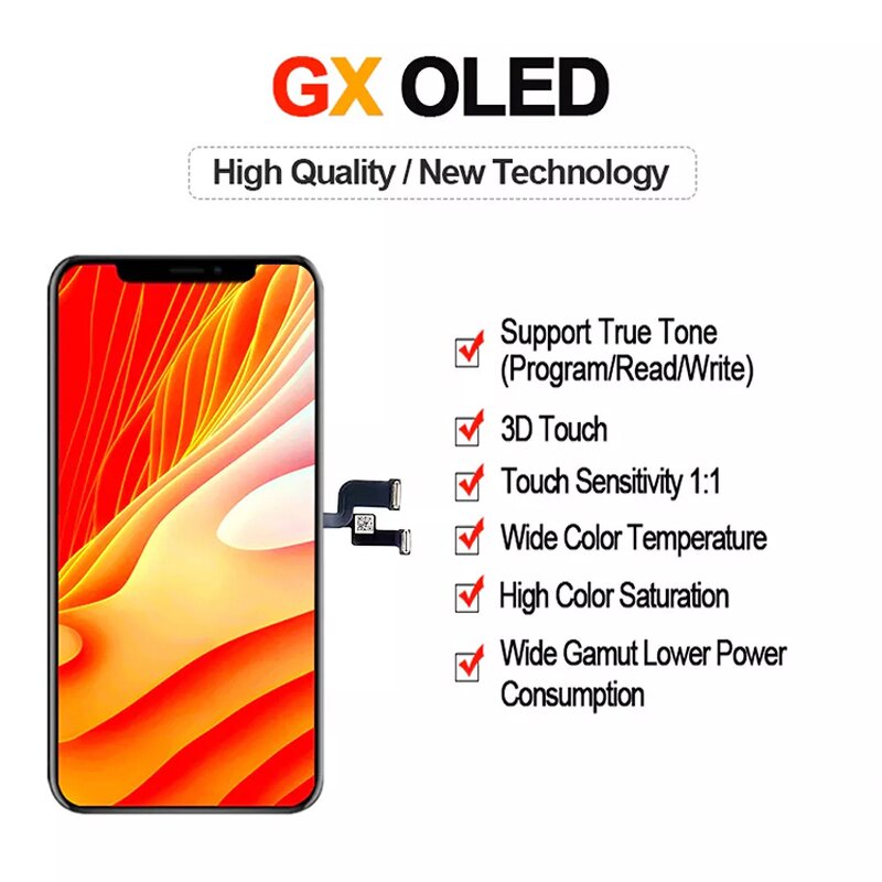 Phone LCD Supplier - Hard OLED Display Replacement for iPhone 13 Pro Max