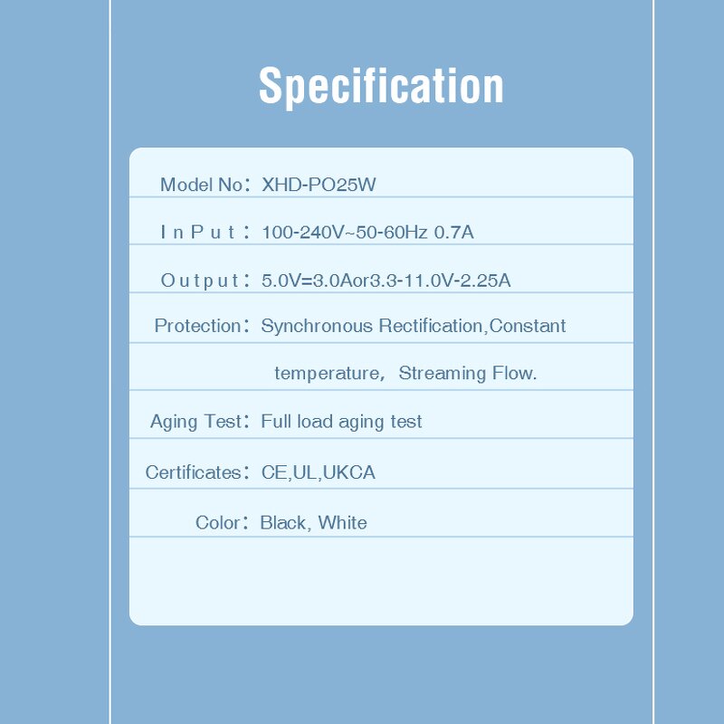 Charger Supplier - 20W PD Type C Fast Wall Charger for iPhone 16 15