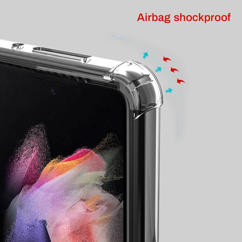 Phone Case Supplier - PC Acrylic Hard Back Shockproof Case for Samsung Z Fold