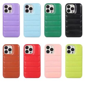 iPhone Case Manufacturer - OEM Down Jacket Phone Case for iPhone 11 12 13