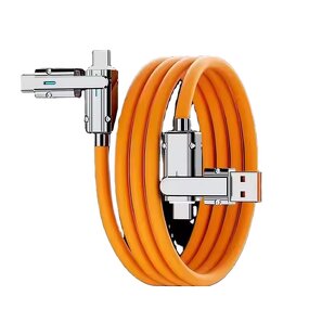 USB Cable Supplier - 120W 4-in-1 Type C to C Fast Charging Cable