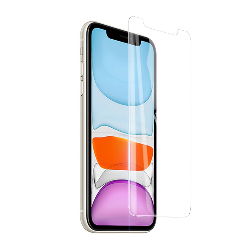 Screen Protector Factory - Full Cover 9H Clear Tempered Glass for iPhone 6 7 8