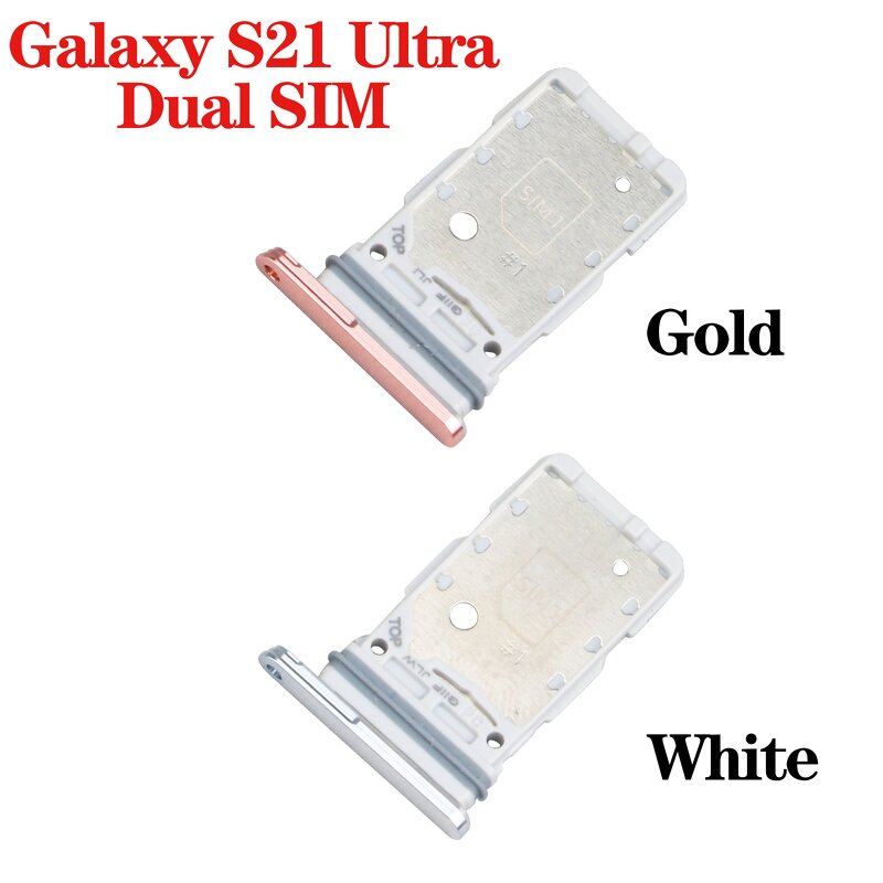 Sim Card Tray Manufacturer - Single Dual Tray Slot for Samsung Galaxy S21 Ultra