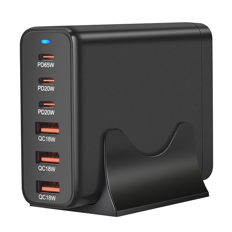 Charger Manufacturer - 120W GaN High Power Desktop Fast Charger 3+3 Port