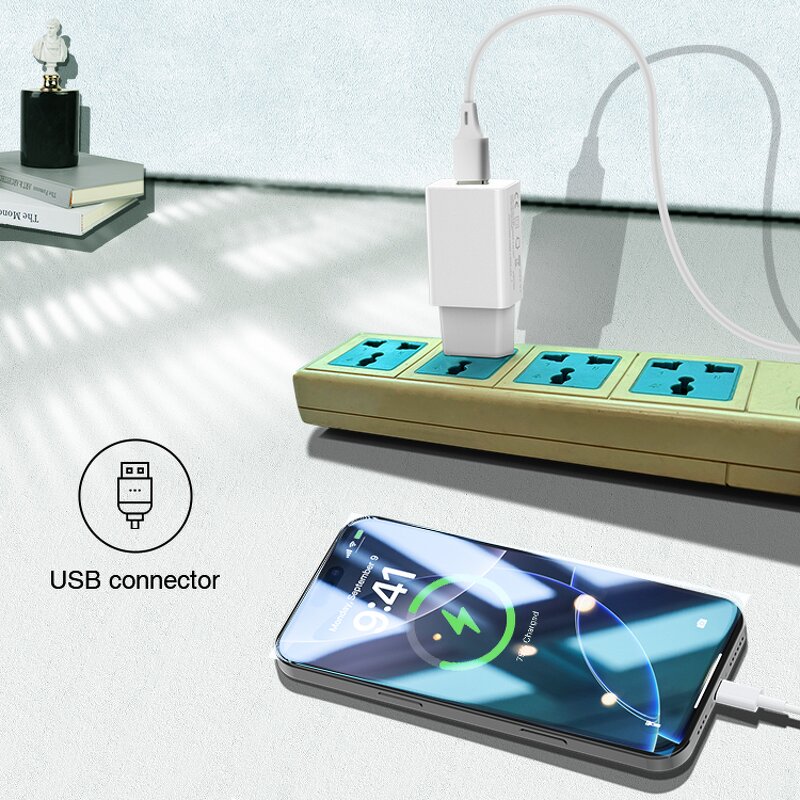 Charger Factory - 10W 5V 1A 2A EU Plug USB Wall Charger Adapter