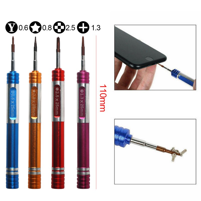 Repair Tools Factory - 8pcs Opening Pry Tools Screwdriver Kit Set