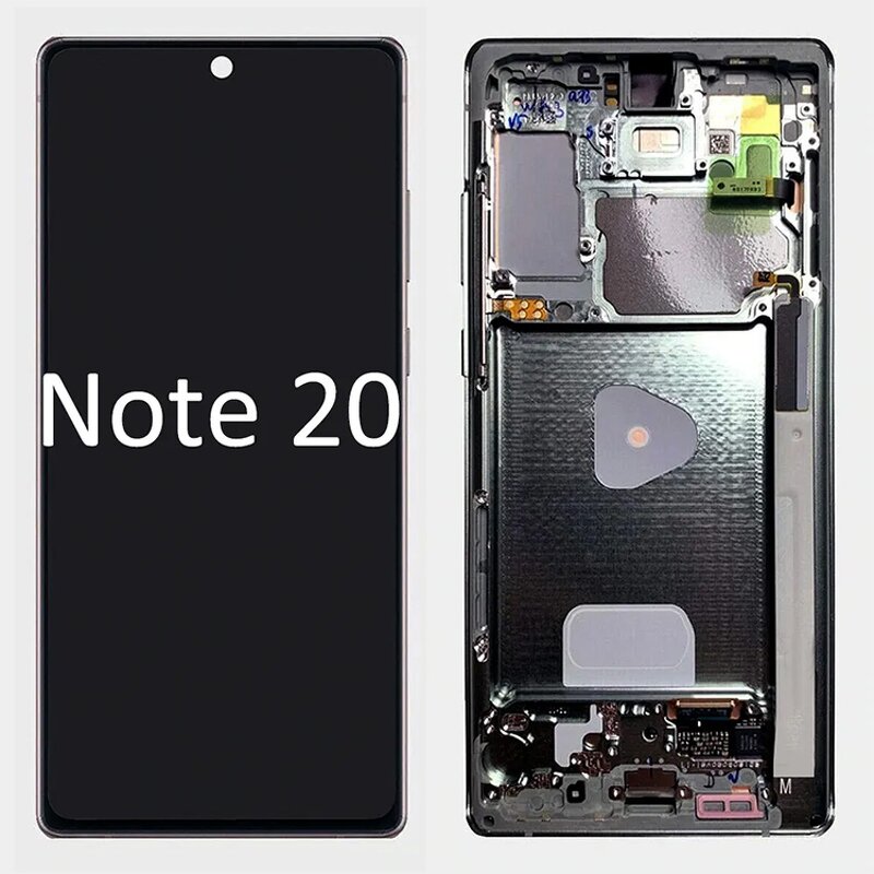 Phone LCD Factory - Display with Frame for Samsung Galaxy Note20 5G