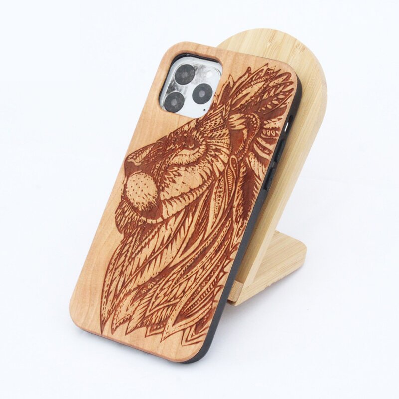 iPhone Case Factory - 3D Laser Wooden Hard Case for iPhone 6 7 8 Plus