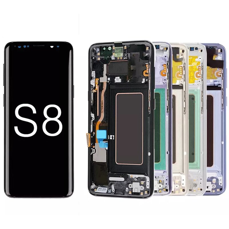 Phone LCD Supplier - Replacement Screen with Frame for Samsung S9