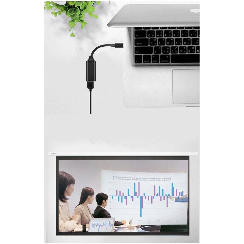 USB Cable Supplier - Type C to HDMI 4K Cable for Laptop Mobile Phone