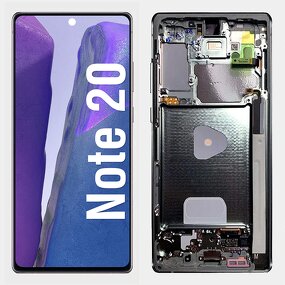 Phone LCD Factory - Display with Frame for Samsung Galaxy Note20 5G