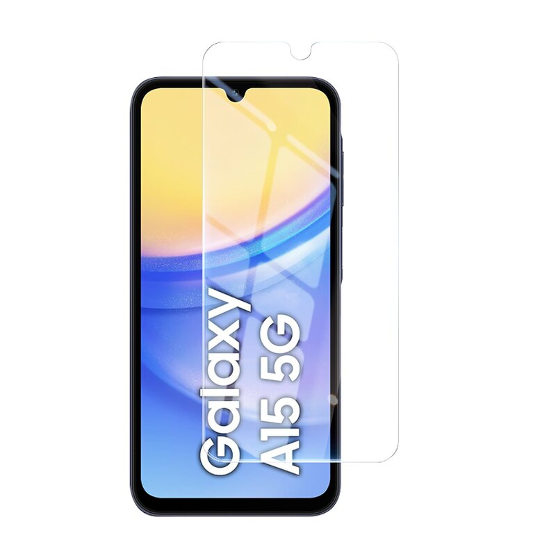Screen Protector Factory - Flat Transparent Glass for Samsung A05s A15 A25