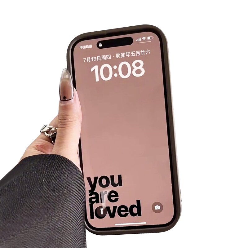 iPhone Case Factory - OEM 3D Heart Silicone Gel Matte Case for iPhone XR