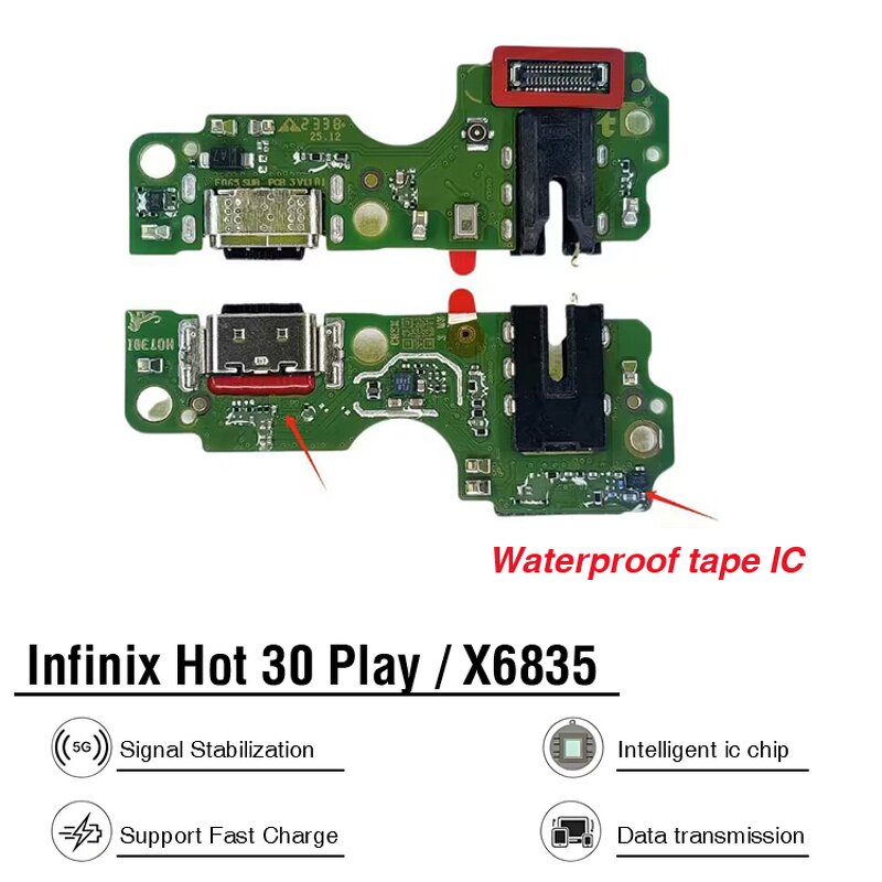 Charging Port Board Supplier - OEM Flex Cable for Infinix Hot 30 5G