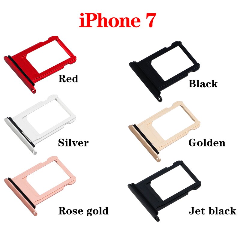 Sim Card Tray Manufacturer - Tray Holder Slot Replacement for iPhone 7