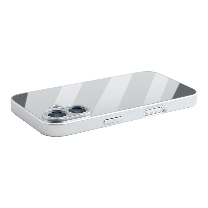 iPhone Case Manufacturer - OEM Silver Mirror Soft TPU Cover for iPhone 16