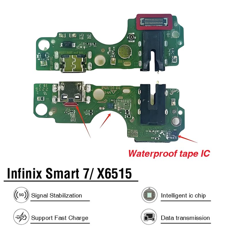 Charging Flex Cable Manufacturer - OEM Power Flex for Infinix Smart 7