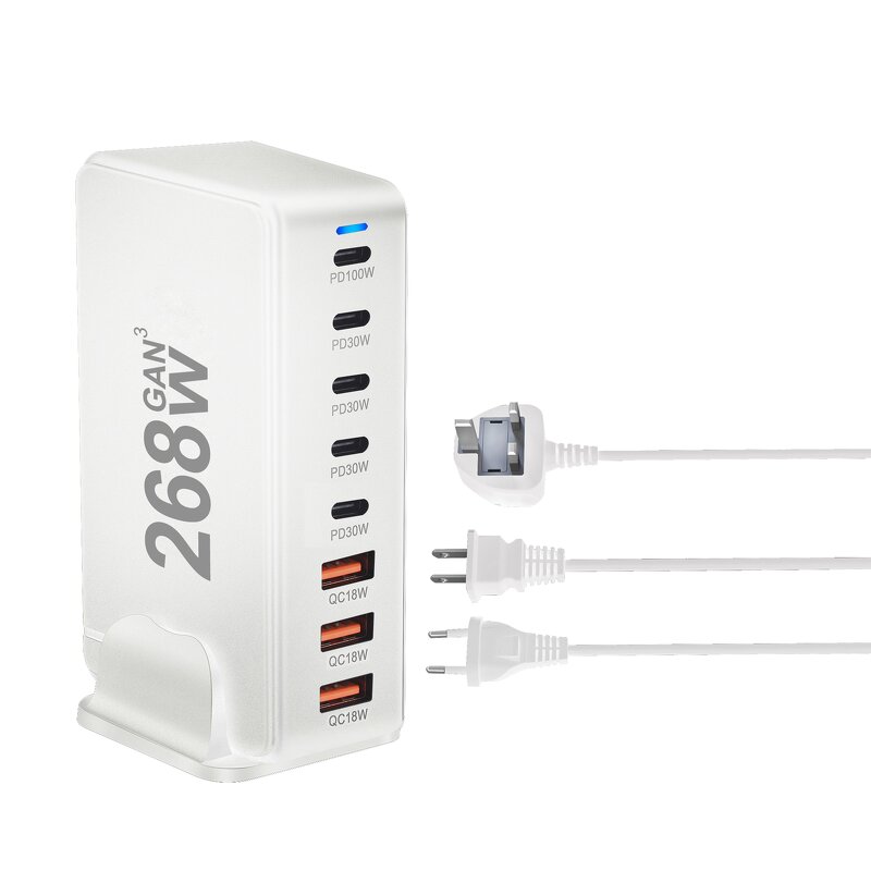 Charger Manufacturer - 268W GaN MultiPort Desktop Universal Fast Charger