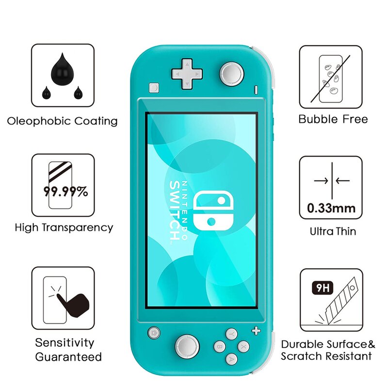 Screen Protector Supplier - Transparent Glass for Nintendo Switch OLED Lite