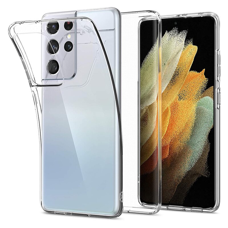 Phone Case Supplier - Clear TPU Shockproof Case for Samsung S20 S21 Series