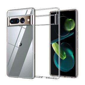 Phone Case Supplier - Clear TPU Soft Cover for Google Pixel 6 7 8 Series